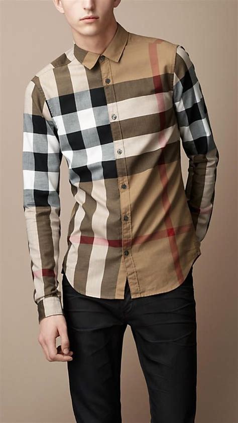 how much does a burberry shirt cost|Burberry shirts price range.